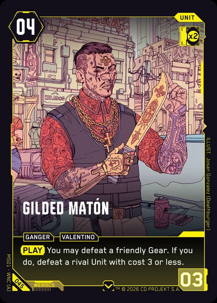 Gilded Matón